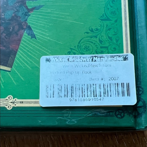 Wicked The Musical Pop-Up Compendium Book